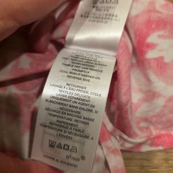 NWT Lauren Ralph Lauren LRL Women's Night Shirt Size M Pink Floral Pajamas - Picture 9 of 14